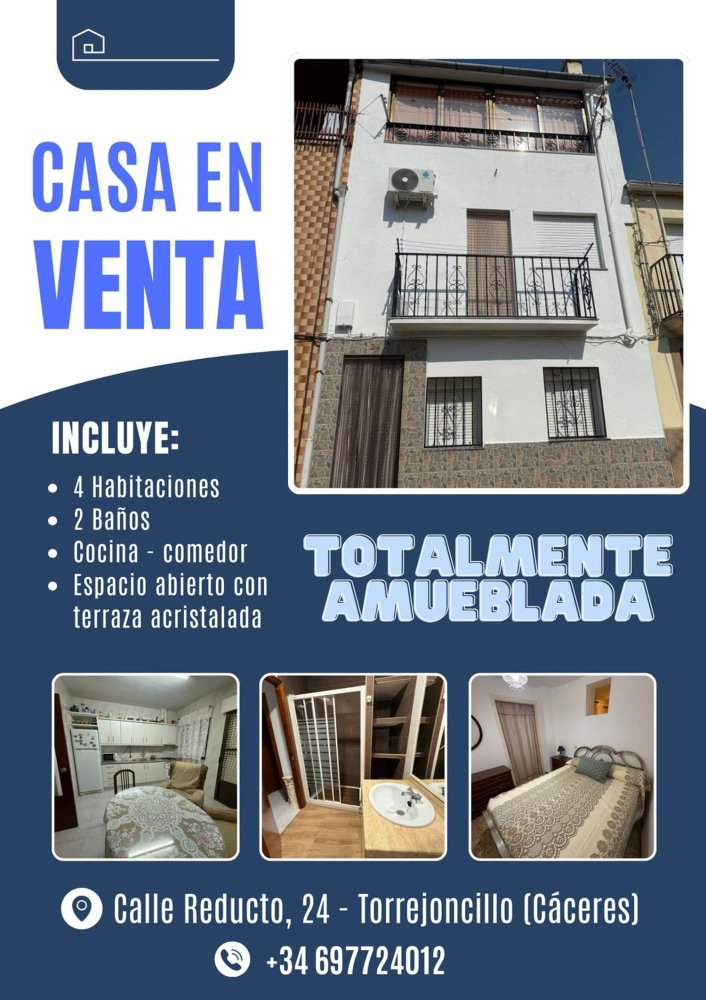 Casa de 4 dormitorios en Cáceres, Spain No. 247212