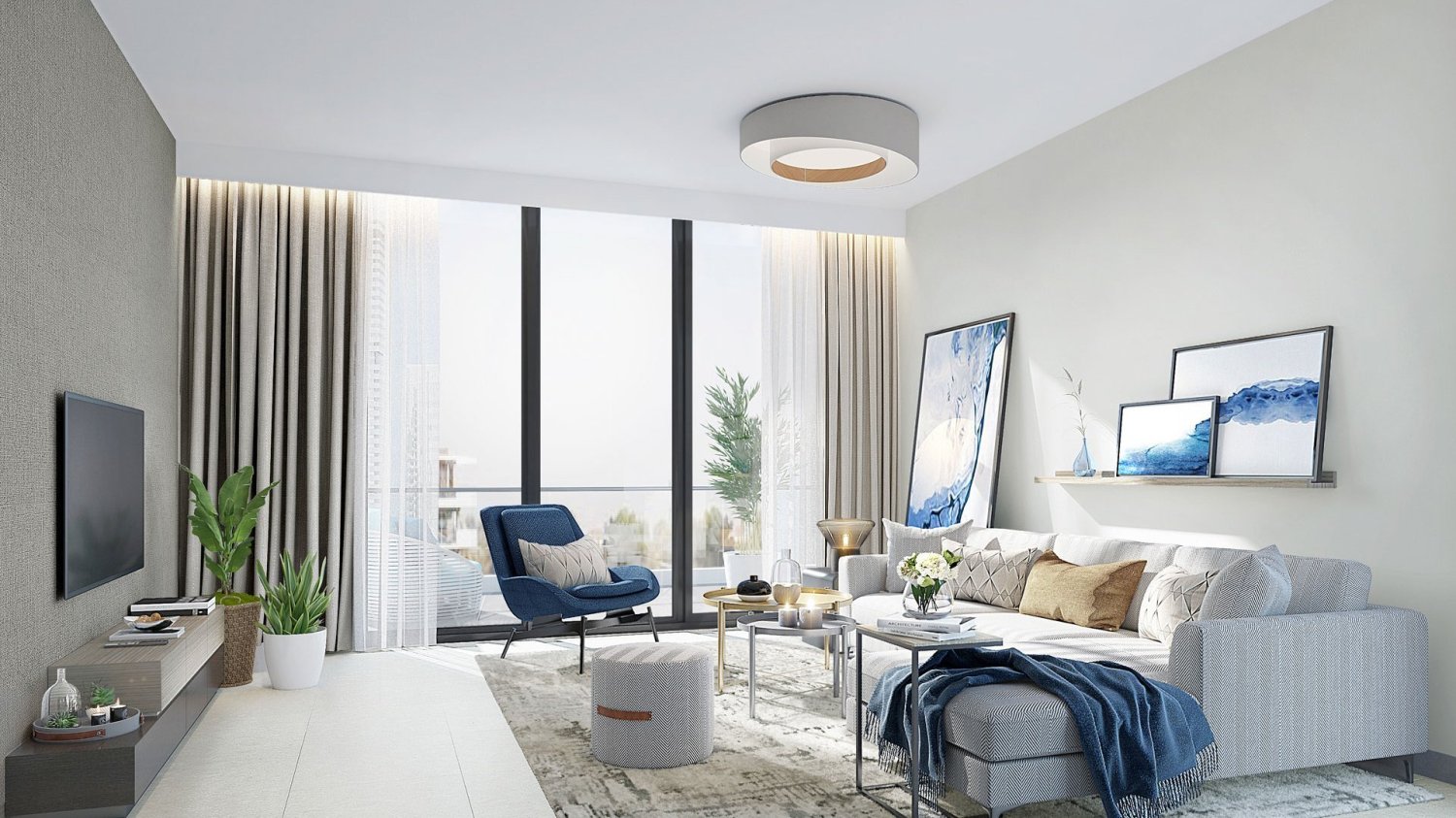 1 غرف نوم شقة في Marassi Park, الْمَنَامَة, Bahrain رقم 1444