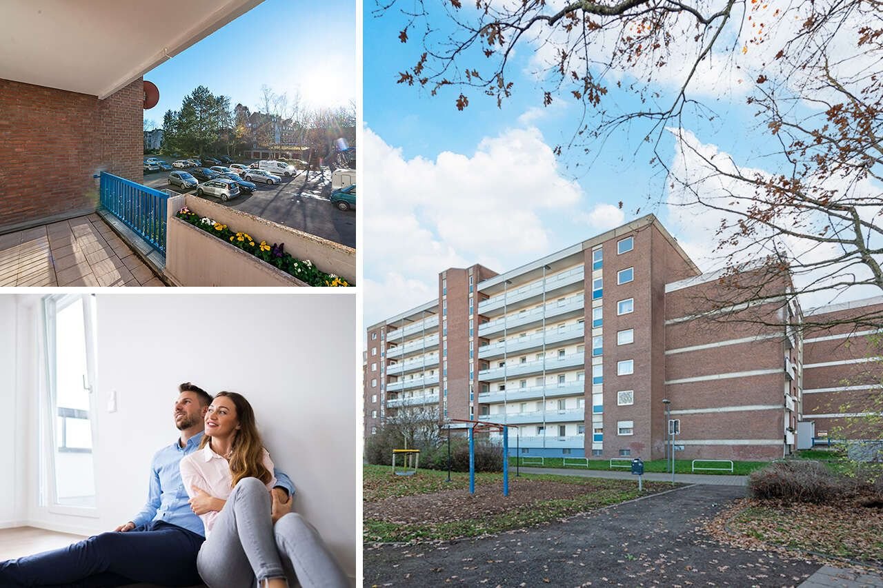 2غرفة شقة في Aachen, Germany رقم 49684