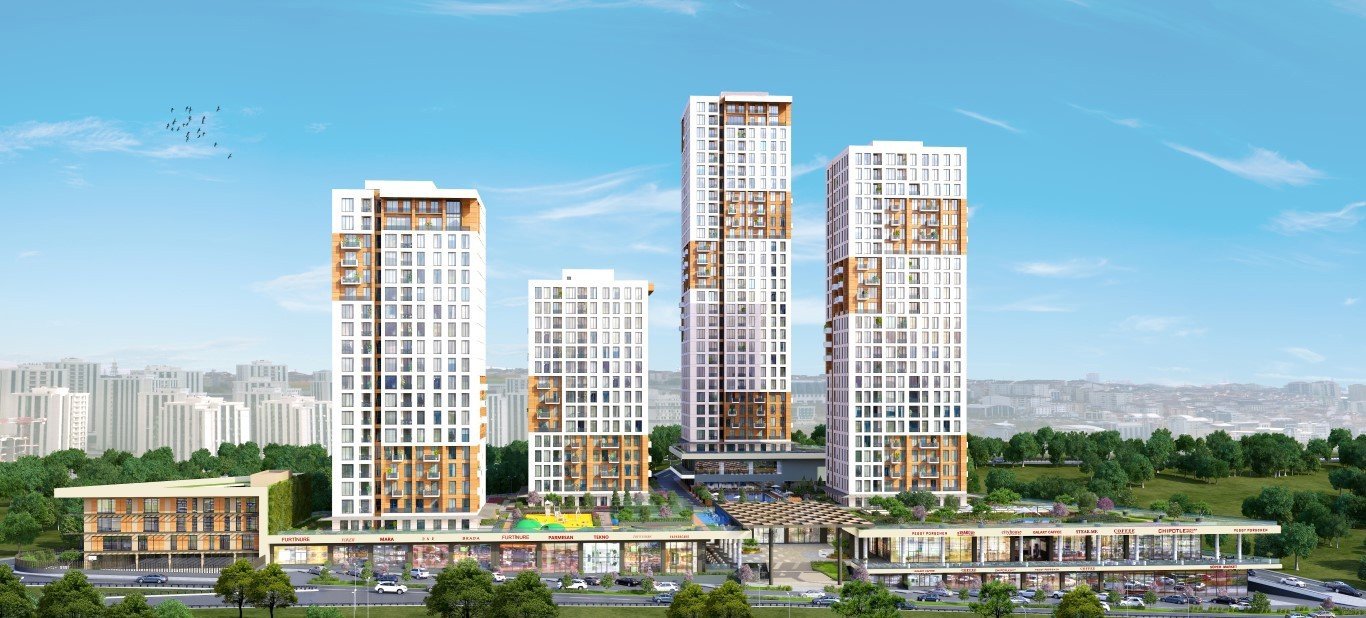 Apartamento de 2 habitaciónes en Beylikduezue, Turkey No. 30263