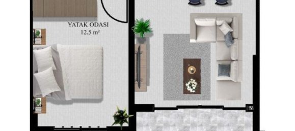 2 rooms Apartment in Ayas, Turkey No. 30381 19