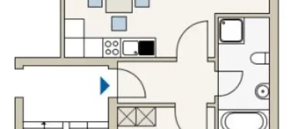 1 غرف نوم شقة في Leipzig, Germany رقم 249437 13