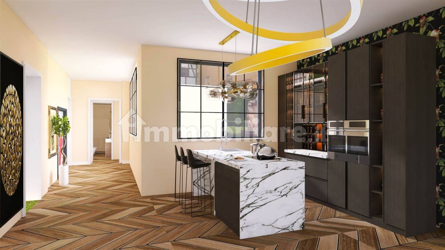 Квартира с 2 спальнями в Флоренция, Италия № 181829