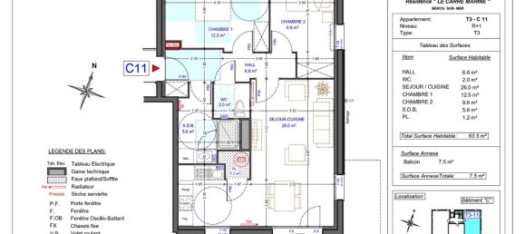 2 chambres Appartement à Berck, France No. 82130 2