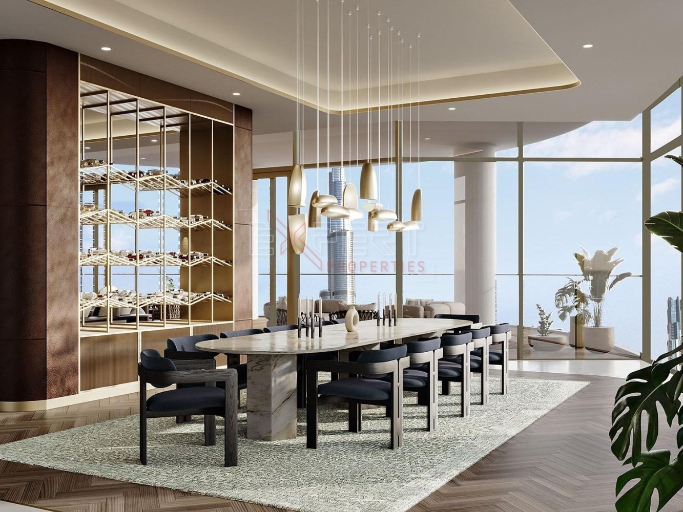 5 غرف نوم شقة في JUMEIRAH LIVING BUSINESS BAY, الخليج التجاري, UAE رقم 60077