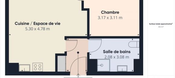 1 bedroom Apartment in Nantes, France No. 284488 6