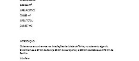 Земельный участок 218837м² в Тавира, Португалия № 50465 8