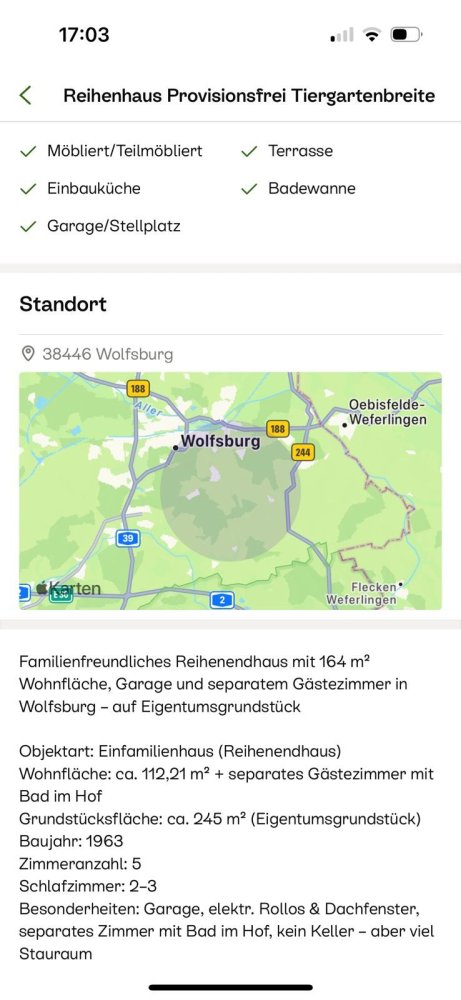 3 bedrooms Townhouse in Wolfsburg, Germany No. 327530