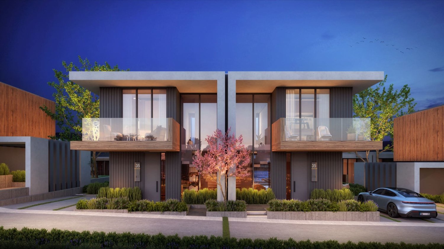 Вилла 4+1 в Helis Serina, Миляс, Турция № 37928