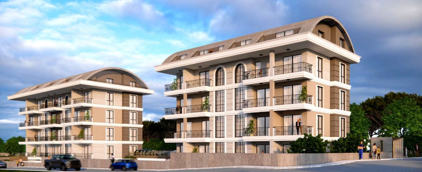 Apartment 1+1 in Oba, Turkey No. 10495