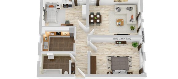 3غرفة شقة في Modling, Austria رقم 127120 9