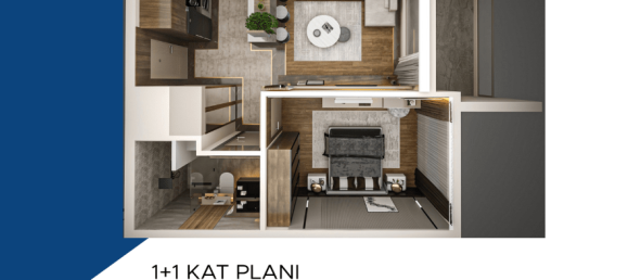 2 rooms Apartment in Altintash, Turkey No. 9909 13