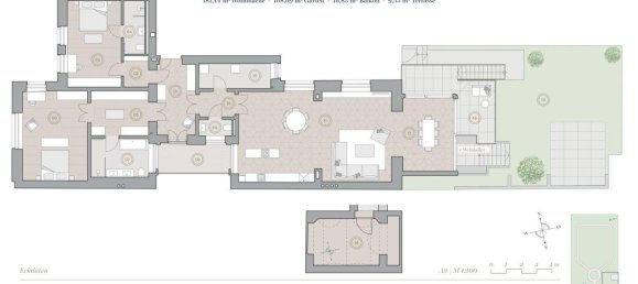 3-salle Appartement à Hietzing, Austria No. 8440 20