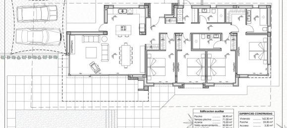 4 غرف نوم فيلا في Calpe, Spain رقم 7229 4