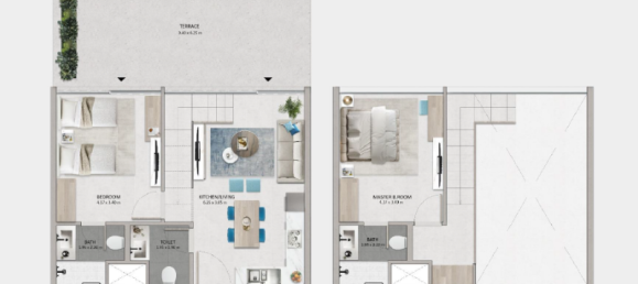 Estudio en Yas Island, UAE No. 121656 9