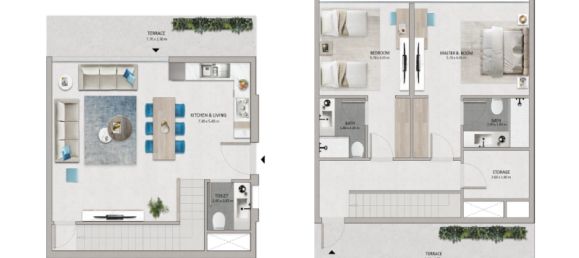 Estudio en Yas Island, UAE No. 121656 11