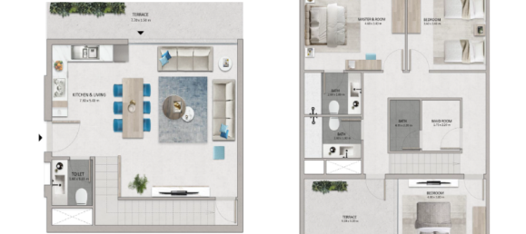 Estudio en Yas Island, UAE No. 121656 12