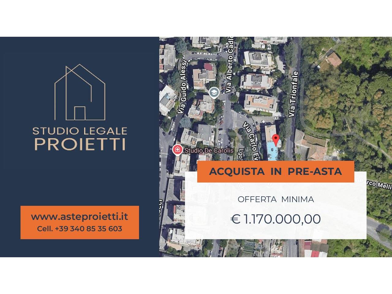 Квартира с 2 спальнями в Рим, Италия № 305039