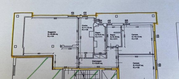 4غرفة شقة في Sassuolo, Italy رقم 118358 4