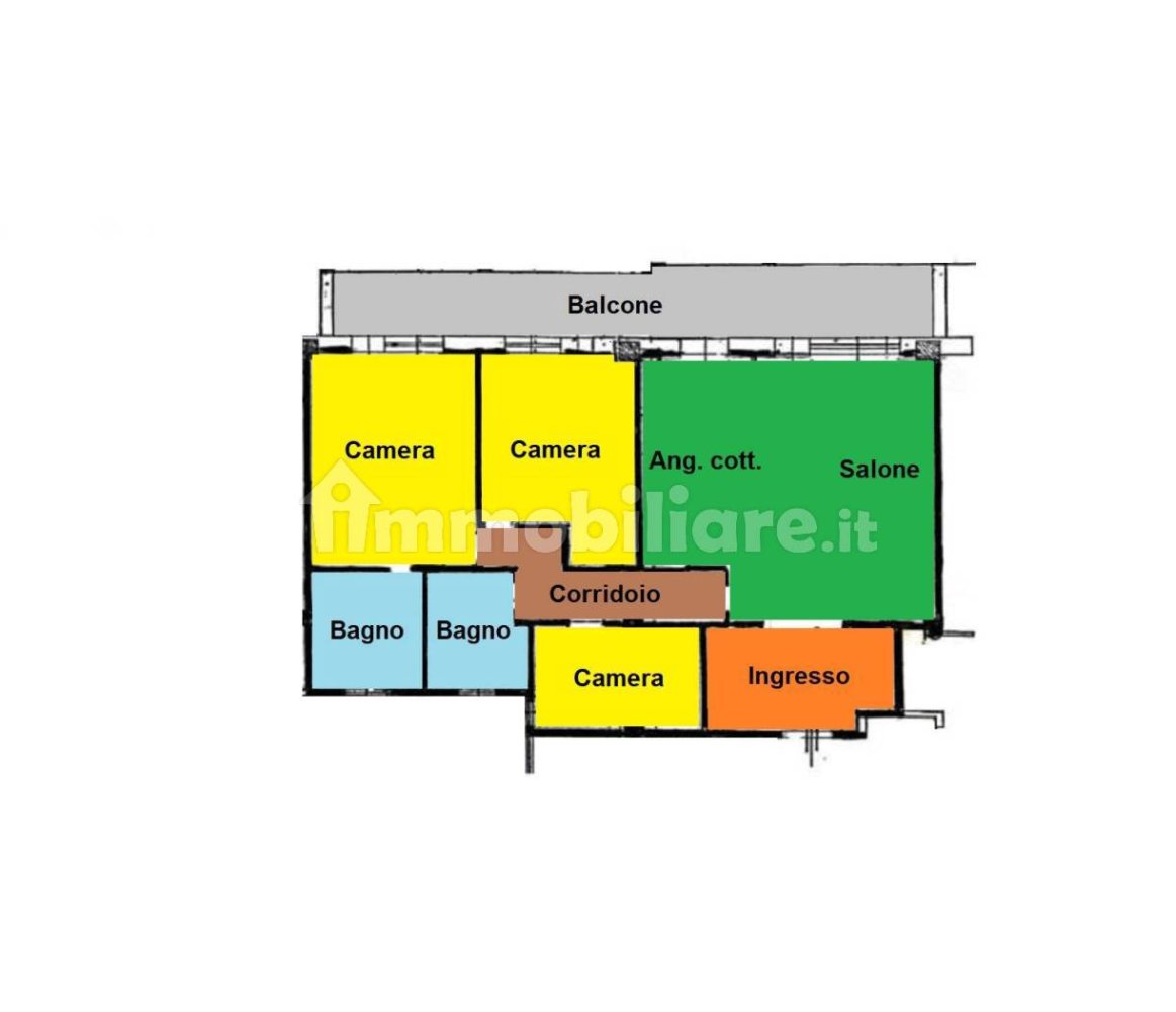 3 bedrooms Apartment in Rome, Italy No. 16872