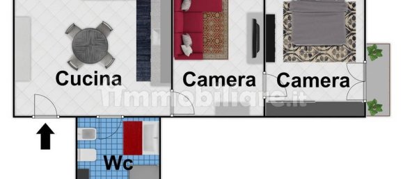 1 Schlafzimmer Wohnung in Naples, Italy, Nr. 156476 13