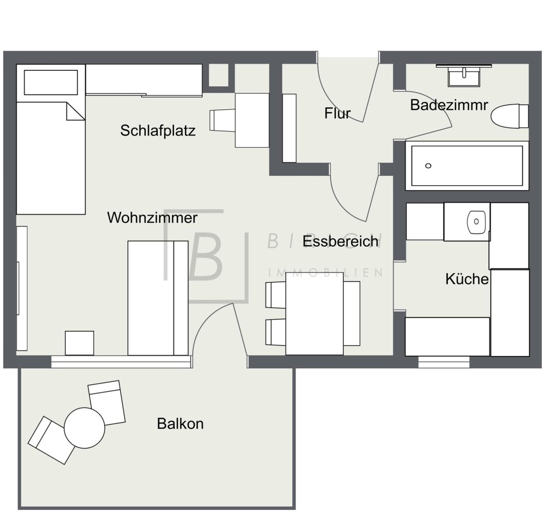 1 bedroom Apartment in Neu-Ulm, Germany No. 323659