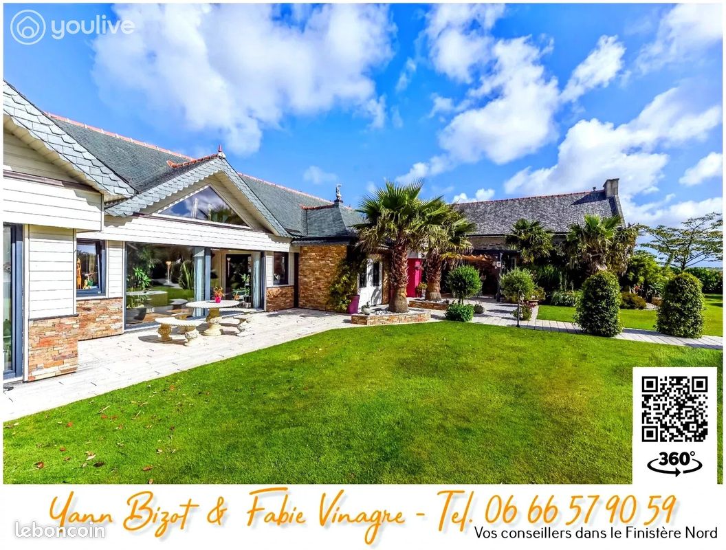 3 غرف نوم منزل في Lesneven, France رقم 276018