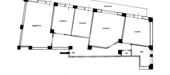 4 rooms Apartment in Messina, Italy No. 284249 41