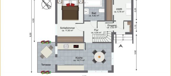 3-Zimmer Haus in Teltow-Fläming, Germany, Nr. 87900 5