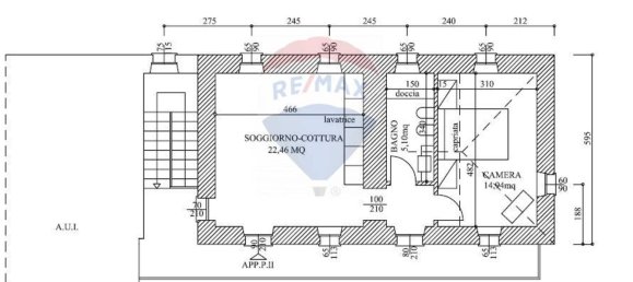 1 chambre Appartement à Inarzo, Italy No. 262200 14