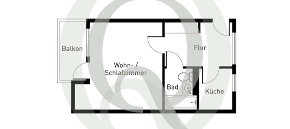 1 Schlafzimmer Wohnung in Schöneberg, Germany, Nr. 329053 12