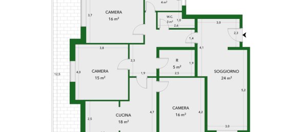 Apartamento de 5 habitaciónes en Ciampino, Italy No. 19055 31