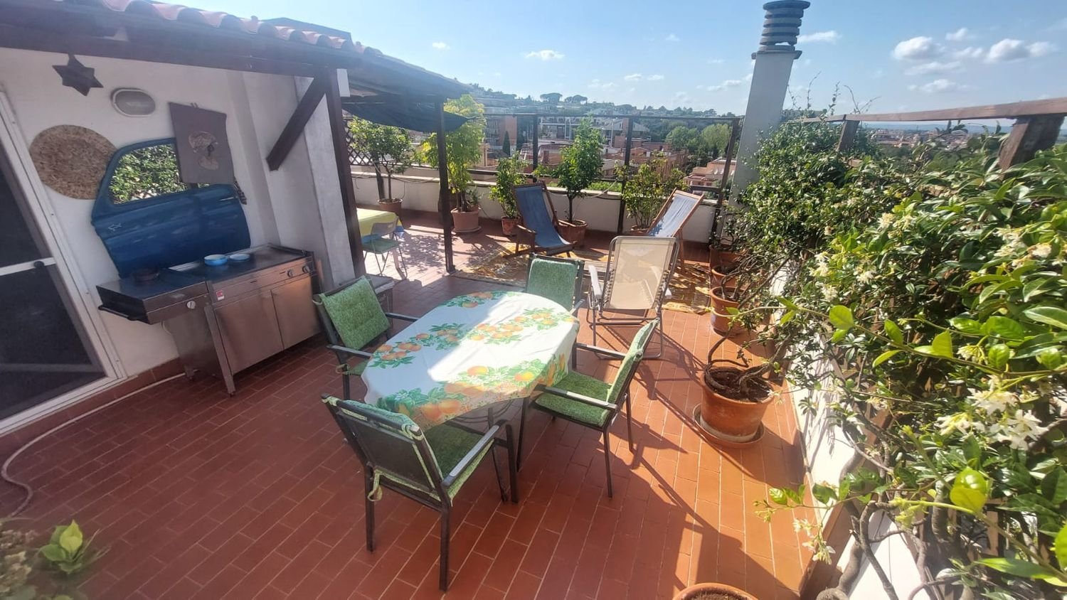 2-Zimmer Penthouse in Rome, Italy, Nr. 270360