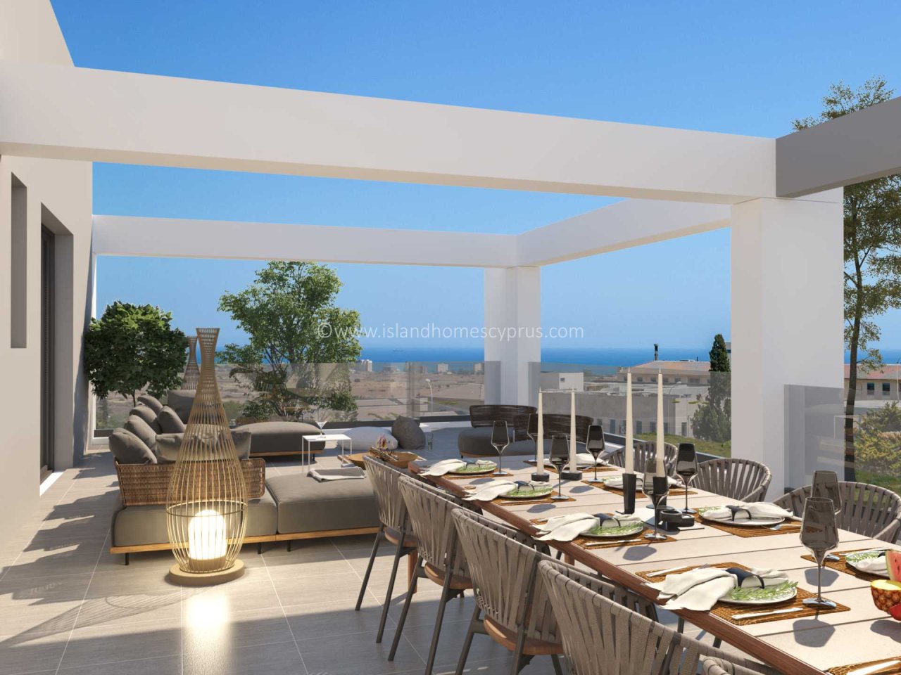 Casa de 2 dormitorios en Deryneia, Cyprus No. 24007