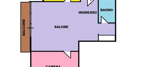 2-Zimmer Wohnung in Rome, Italy, Nr. 280437 19