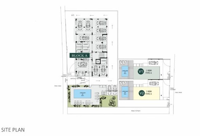 Квартира с 3 спальнями в Пафос, Кипр № 5082