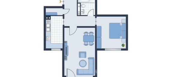 1 bedroom Apartment in Wiesbaden, Germany No. 294003 2