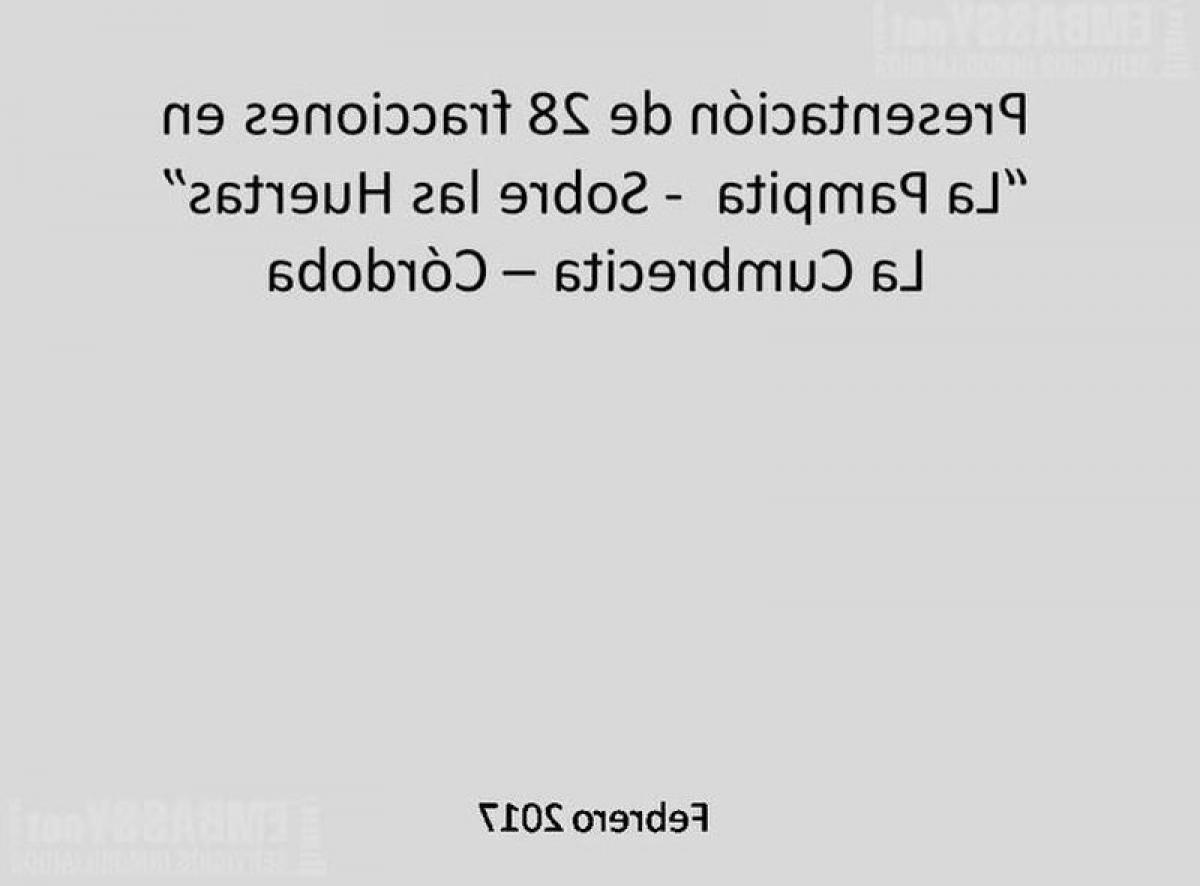  Land in Cordoba, Argentina No. 41069