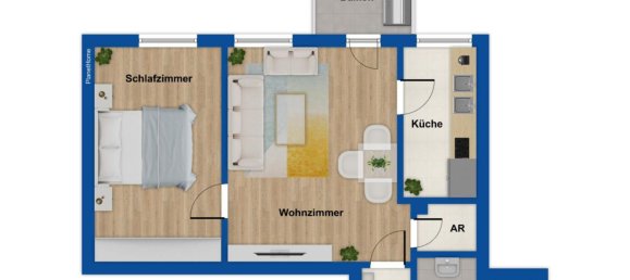 Apartamento de 2 divisões em Regensburg, Germany N.º 283462 4