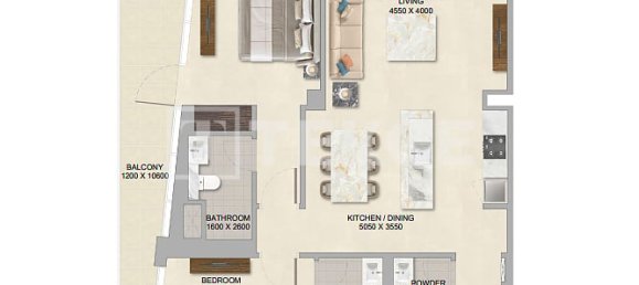 1 Schlafzimmer Wohnung in Abu Dhabi, UAE, Nr. 203370 11