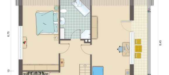 Дом с 3 спальнями в Киль, Германия № 30660 13