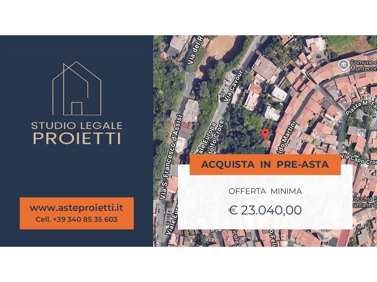 Apartamento T1 em Monte Compatri, Italy N.º 307389