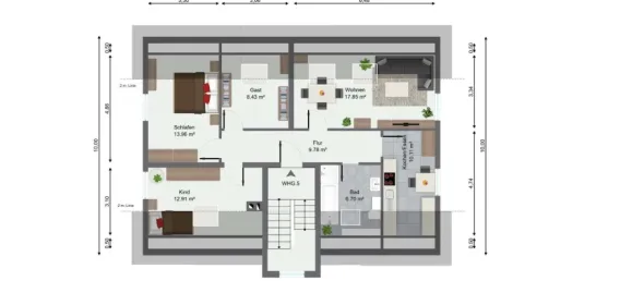 Квартира с 4 комнатами в Баден-Вюртемберг, Германия № 24205 11