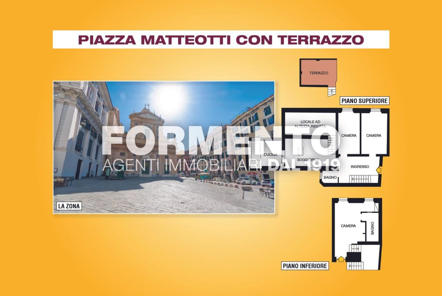 7 rooms Duplex in Genoa, Italy No. 271874