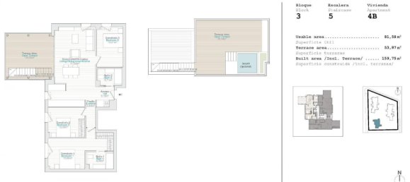 3 bedrooms Penthouse in El Verger, Spain No. 286683 16