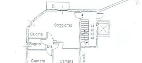 3 rooms Apartment in Valfenera, Italy No. 71723 15