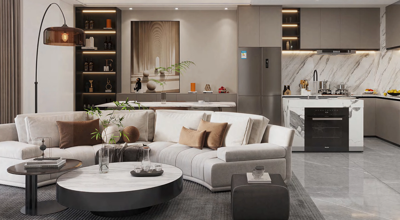 Penthouse T4 em Majan, UAE N.º 96934