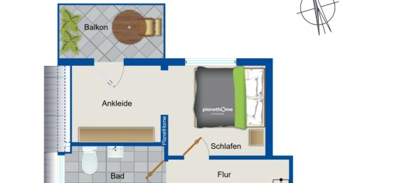 2غرفة قطعة أرض في Magdeburg, Germany رقم 100687 14