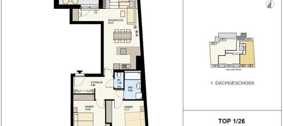 Gewerbliche Immobilie in Wieden, Austria 73m², Nr. 223776 9