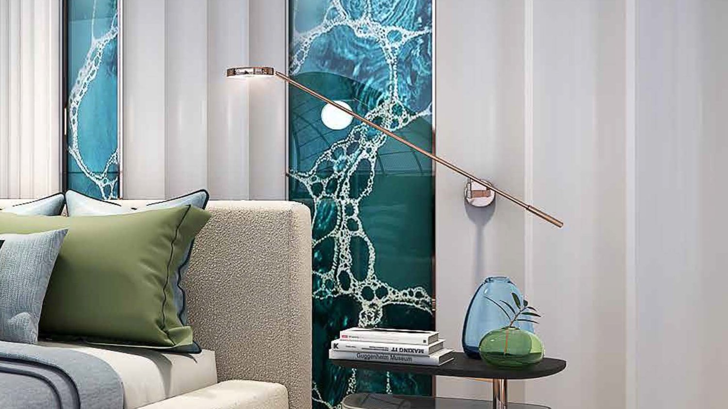 Квартира с 1 спальней в CASA DAMAC TOWER, Al Sufouh, ОАЭ № 61496